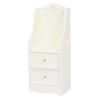 キッズ ランドセルラック RCC-1856WH ホワイト KIDS FURNITURE 子供 お姫様 アンティークホワイト 白インテリア おしゃれ 姫家具