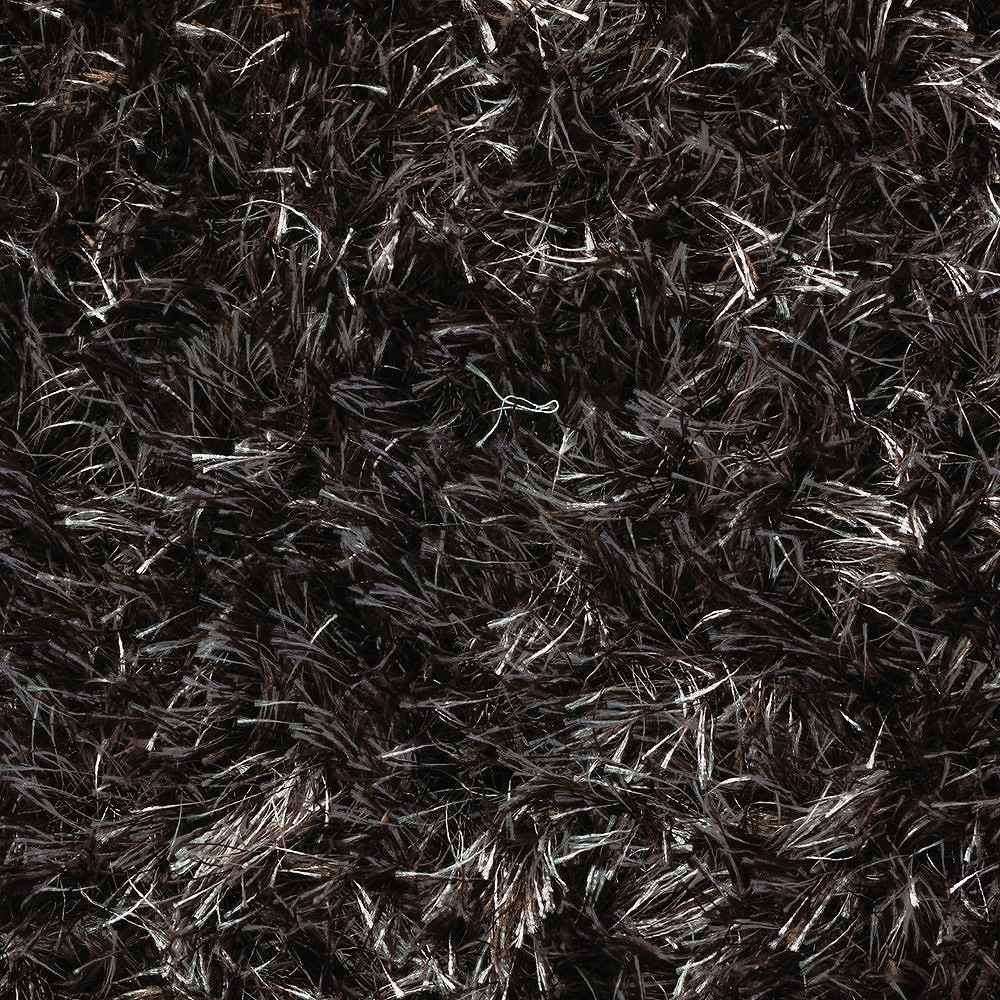 【お買い物マラソン ポイント2倍】ラグ マット 140cm×200cm ブラウンミックス シンスレッドシャギー Thin Thread Shaggy TNF28001 日本製 オーダー可能商品 ラグカーペット