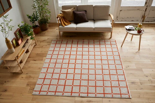 東リ ラグ&マット 平織りII(ソフトベージュ・ボーダーテープ) 長さ160cm×幅180cm×全厚5mm TNF60001 東リ ラグ\u0026マット 平織りII(ソフトベージュ・ボーダーテープ) 長さ