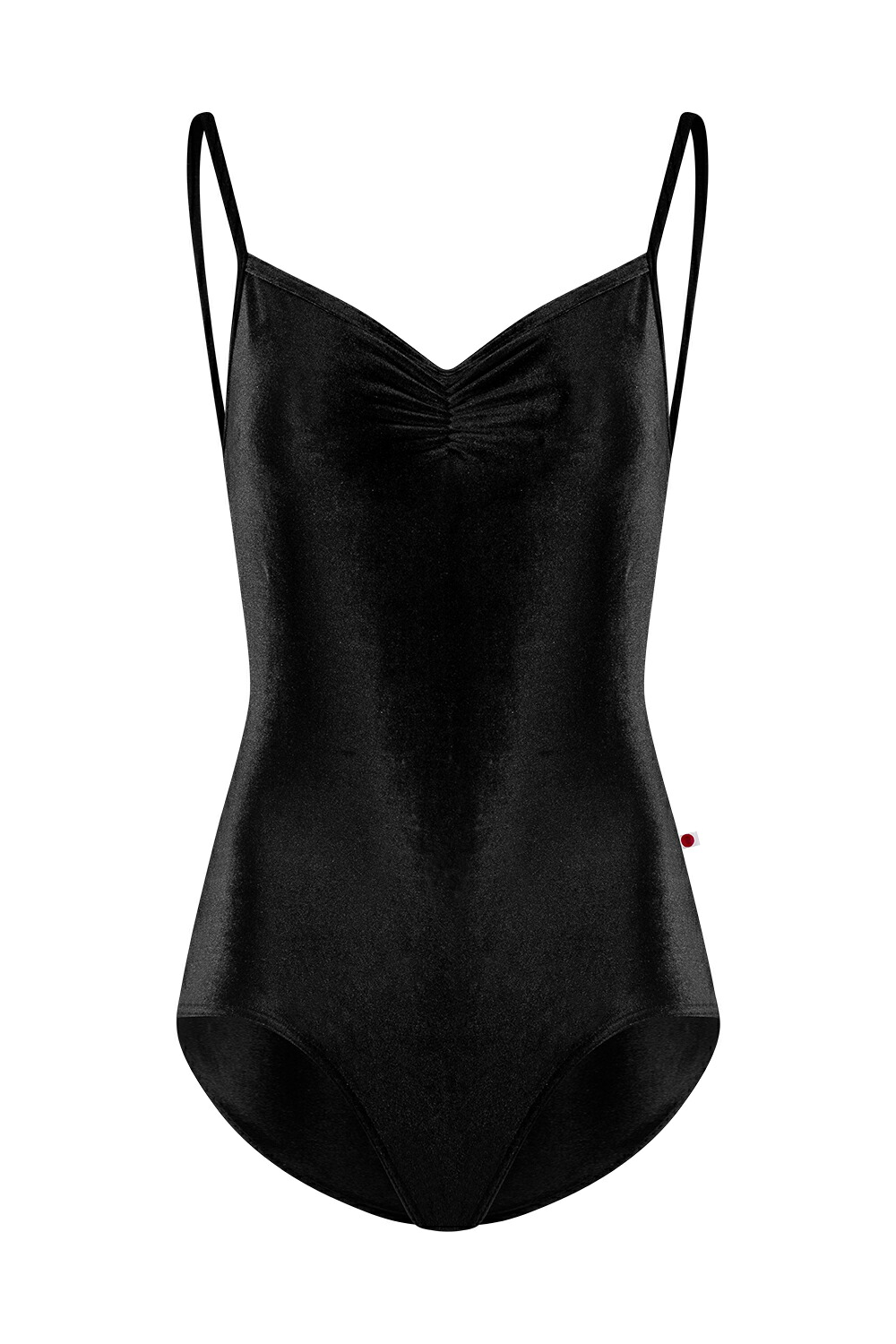 YUMIKO　Daniela HC V-Black V-Black Front Lining Pinch 総ベロア｜バレエショップエトワール