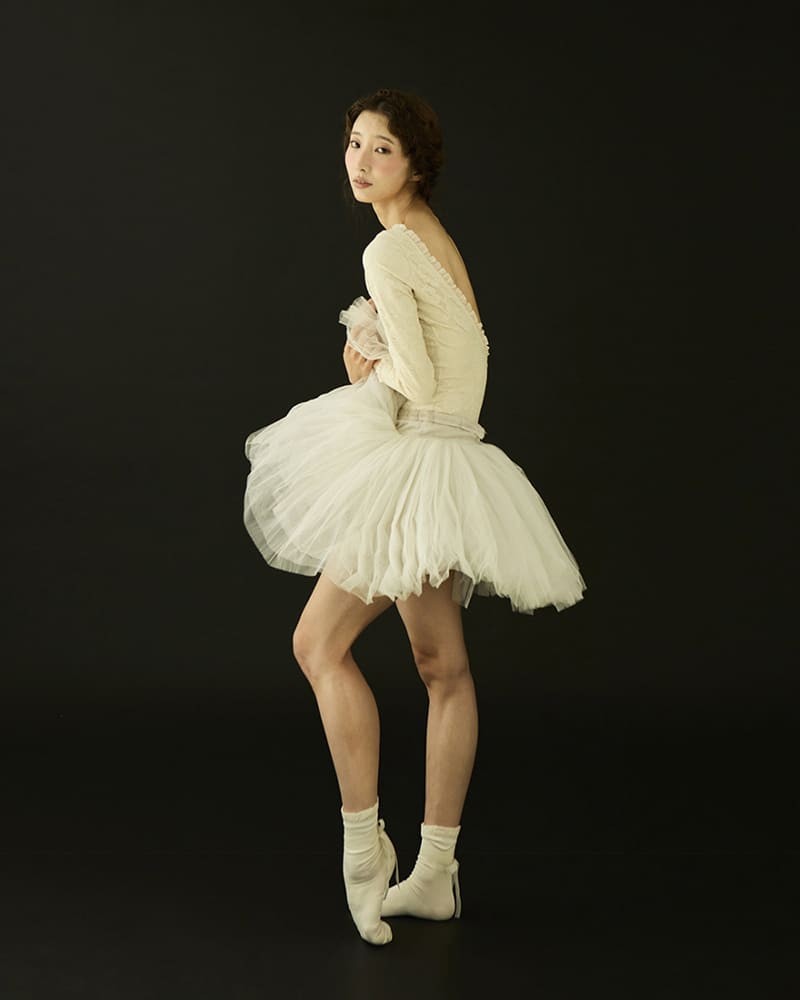 LEVDANCE　olivia lace leotard ピンク　Mサイズ 19,240円