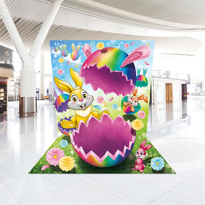 超激安 ハッピーイースター Tra R024 イースターシリーズ レンタルトリックアート 簡単イベント用フォトスポット トリックアート フォトスポット レンタル 簡単組立 イベント 装飾用 イースター たまご 祭り ハッピー 楽天市場 Www Faan Gov Ng
