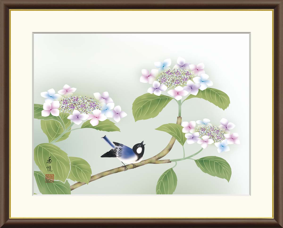 絵描きhiro C 「籠の鳥と花」 画集】小原古邨展ー花と鳥のエデンー 原安三郎コレクション