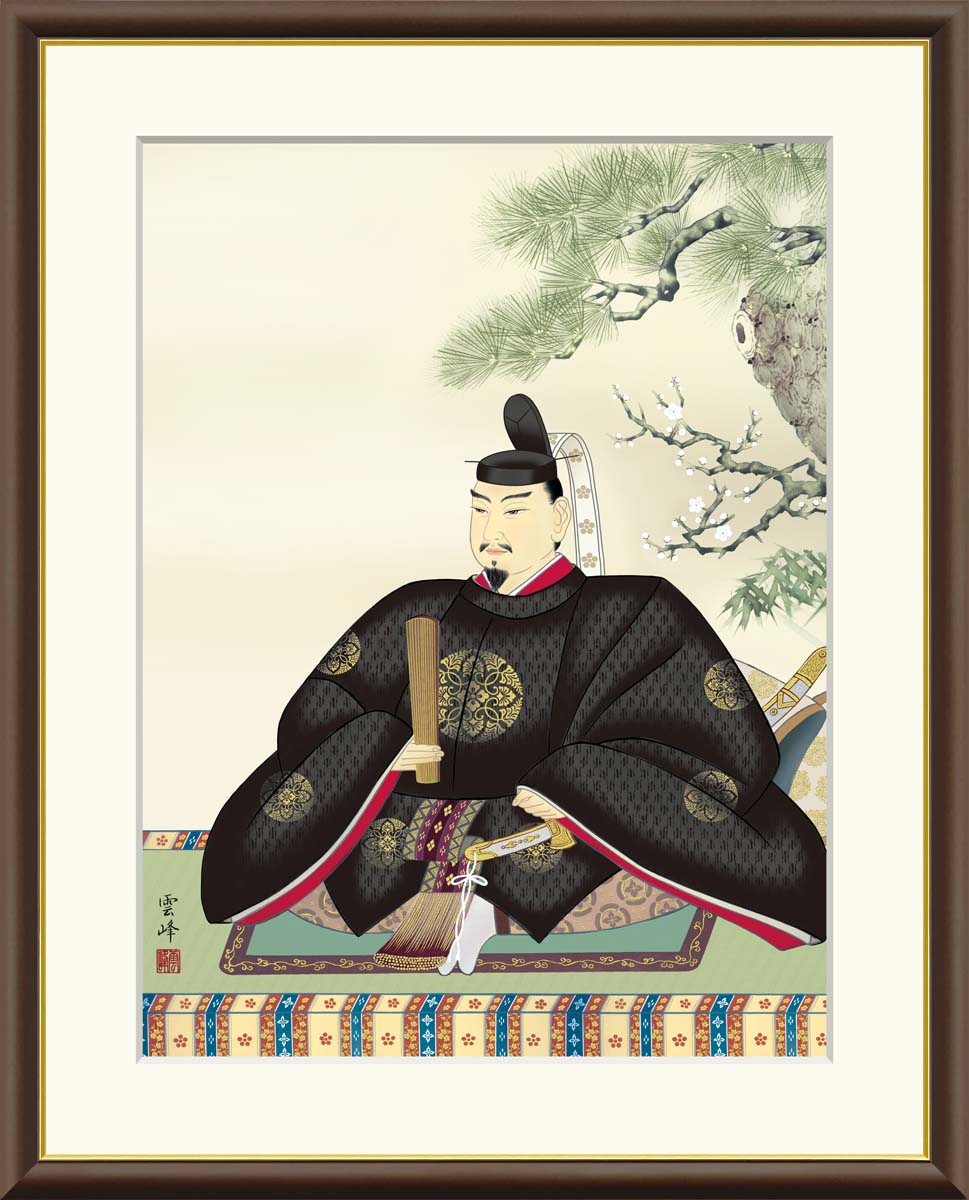 楽天市場】額絵 日本画 慶祝画 【松竹梅鶴亀】 久米涼山 G4-BT030