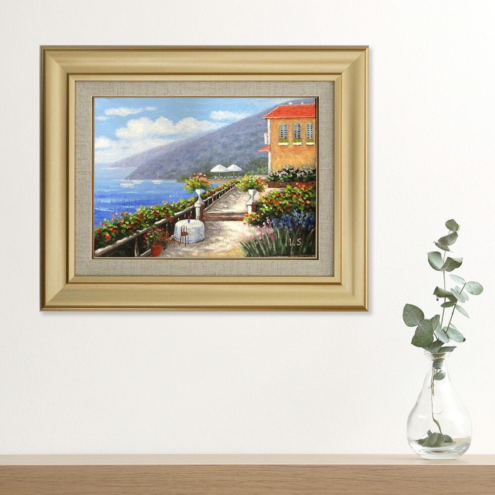 最新入荷商品一覧 | ヨーロッパ絵画油絵手書き横長ワイド 絵画