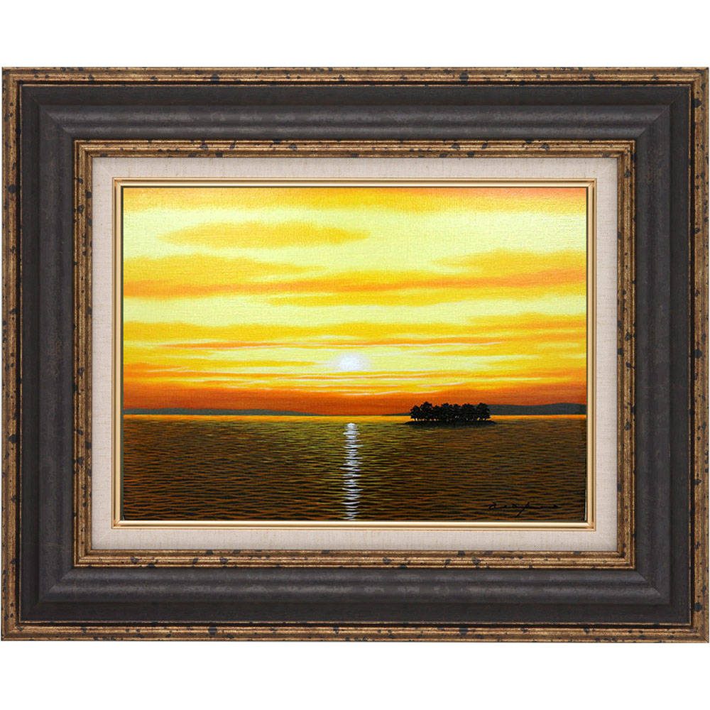 E141 真作 芝 芳雄 奈良東大寺 南大門前 風景画　油絵　絵画　油彩画 E141 真作 芝 芳雄 奈良東大寺 南大門前 風景画 油絵 絵画 油彩