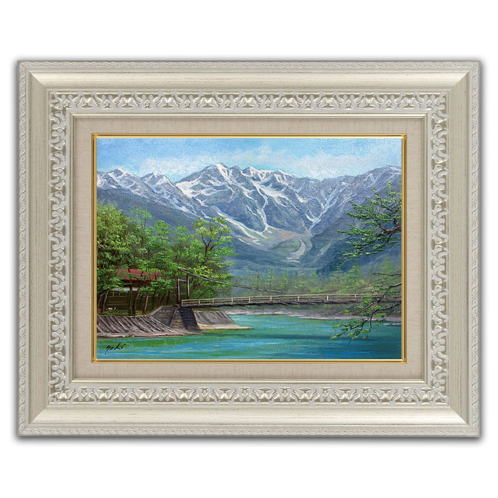 楽天市場】絵画 油絵 額入り油彩 F4サイズ 手描き 横山守 油彩