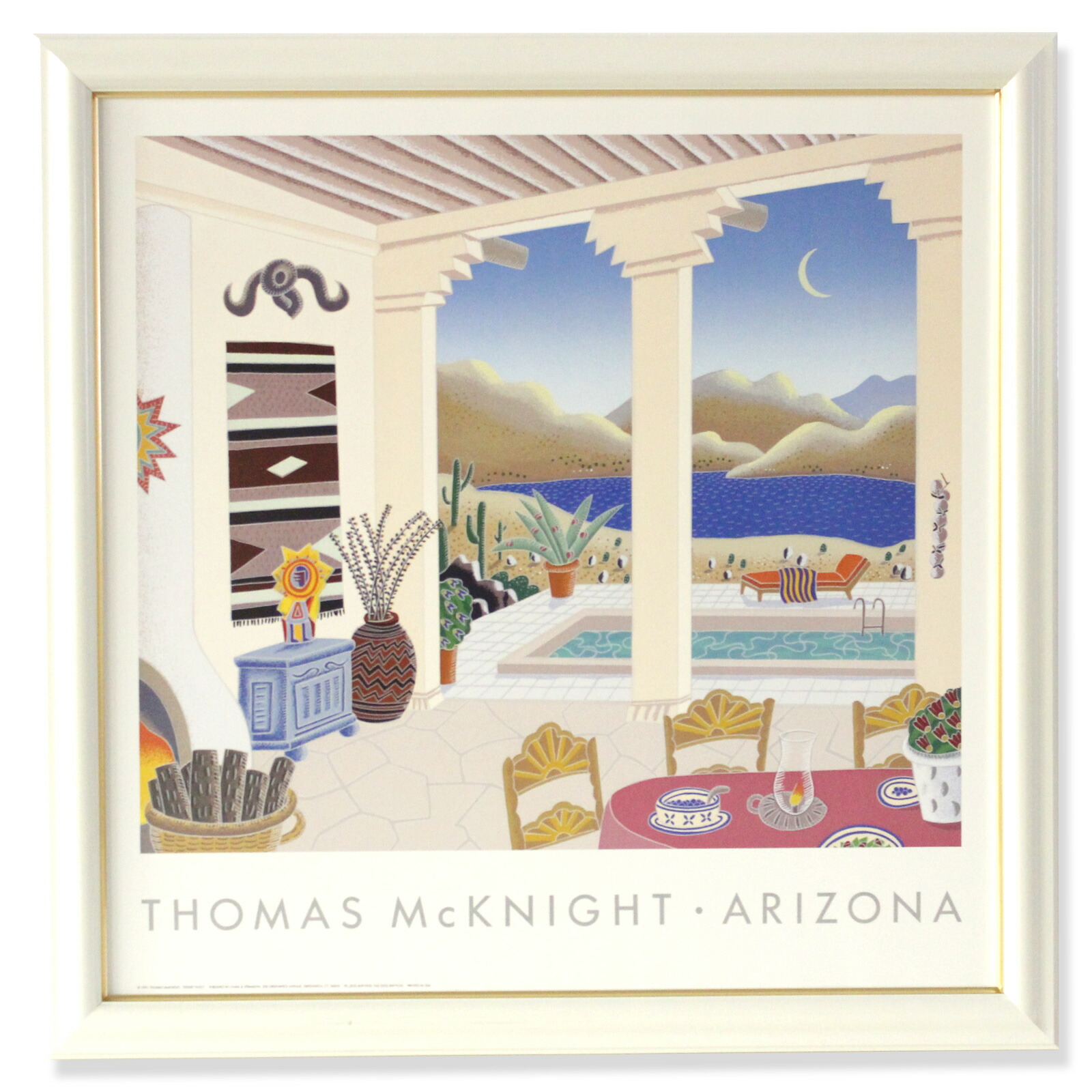 楽天市場】額入りポスター AC THOMAS McKNIGHT GULFOF MEXICO トーマス