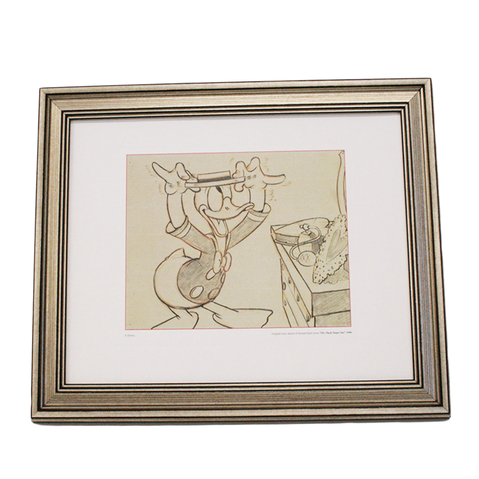 楽天市場】額入りポスター アンティーク ディズニー ドナルド ドナルド