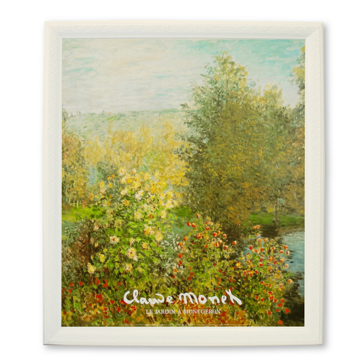 楽天市場】モネ 額入りポスター 有名絵画 ＜ CP MN013 クロード