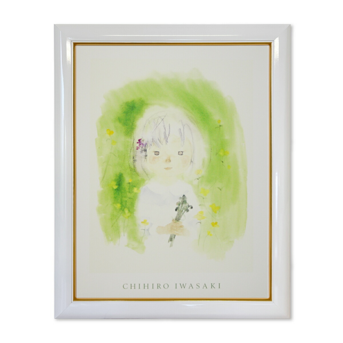 楽天市場】額入りポスター いわさきちひろ ＜CP いわさきちひろ額入り