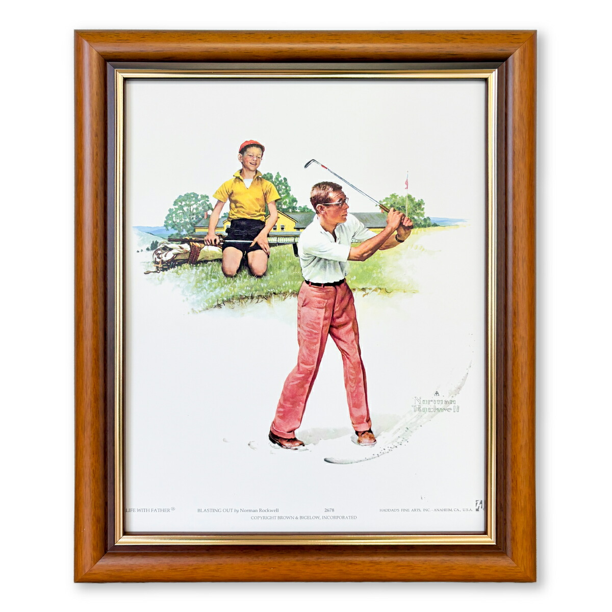 Amazon.co.jp: Norman Rockwell ノーマンロックウェル（サンタと