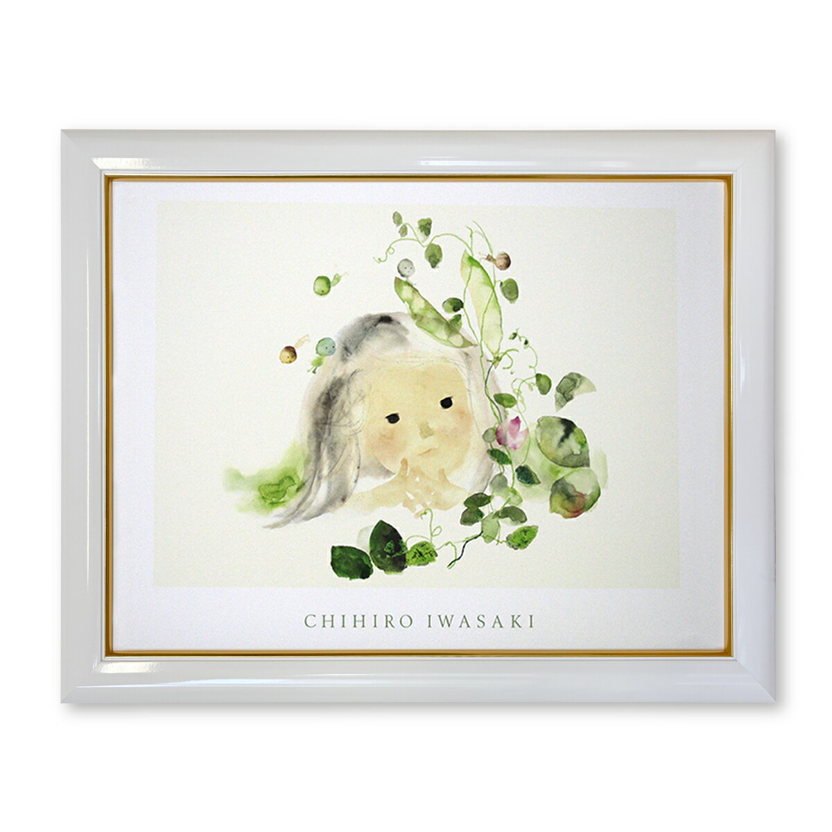 楽天市場】額入りポスター いわさきちひろ ＜CP いわさきちひろ額入り