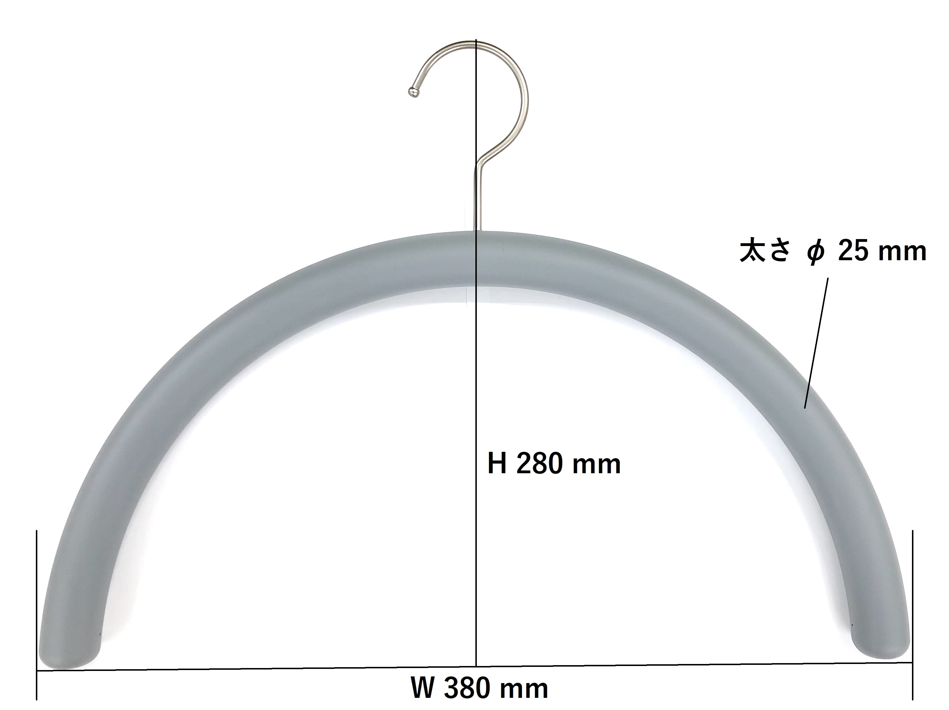 お買い得 根拠後景 許可品物 Balmy おすすめ 肩をいためないまろやかハンガー 編地目当てハンガー 着衣 コスチューム はんがー ワンピース ルームウェアー ビッグ影像 Maxani Nl