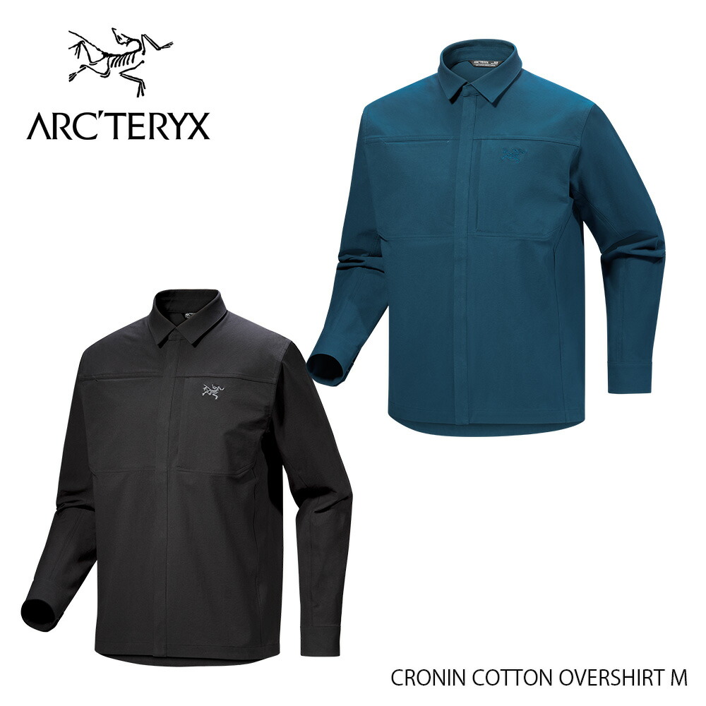 完売品 希少 ARC’TERYX クロニン コットンオーバーシャツ 始祖鳥ロゴ 楽天市場】Arc'teryx アークテリクスクロニン コットン オーバー