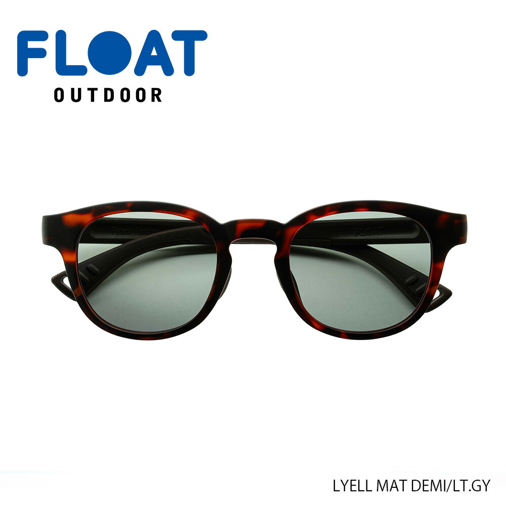 FLOAT フロート LYELL MAT DEMI/LT.GY ライエル MAT DEMI/LT.GY 26春夏 022｜BAMBOO Ville