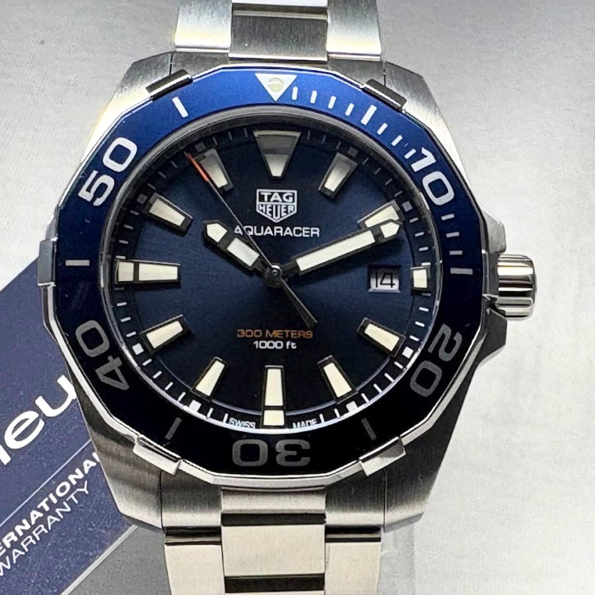 【外箱・内箱、御墨付き】TAG HEUER タグホイヤー アクアレーサー WAY111C メンズ ウオッチ