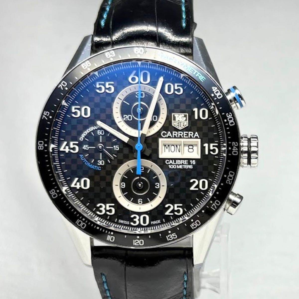 【中古】【外・内箱、保】TAG HEUER タグホイヤー CV2A16 カレラ キャリバー16 自動小銃一巻き SS メンズ ウオッチ