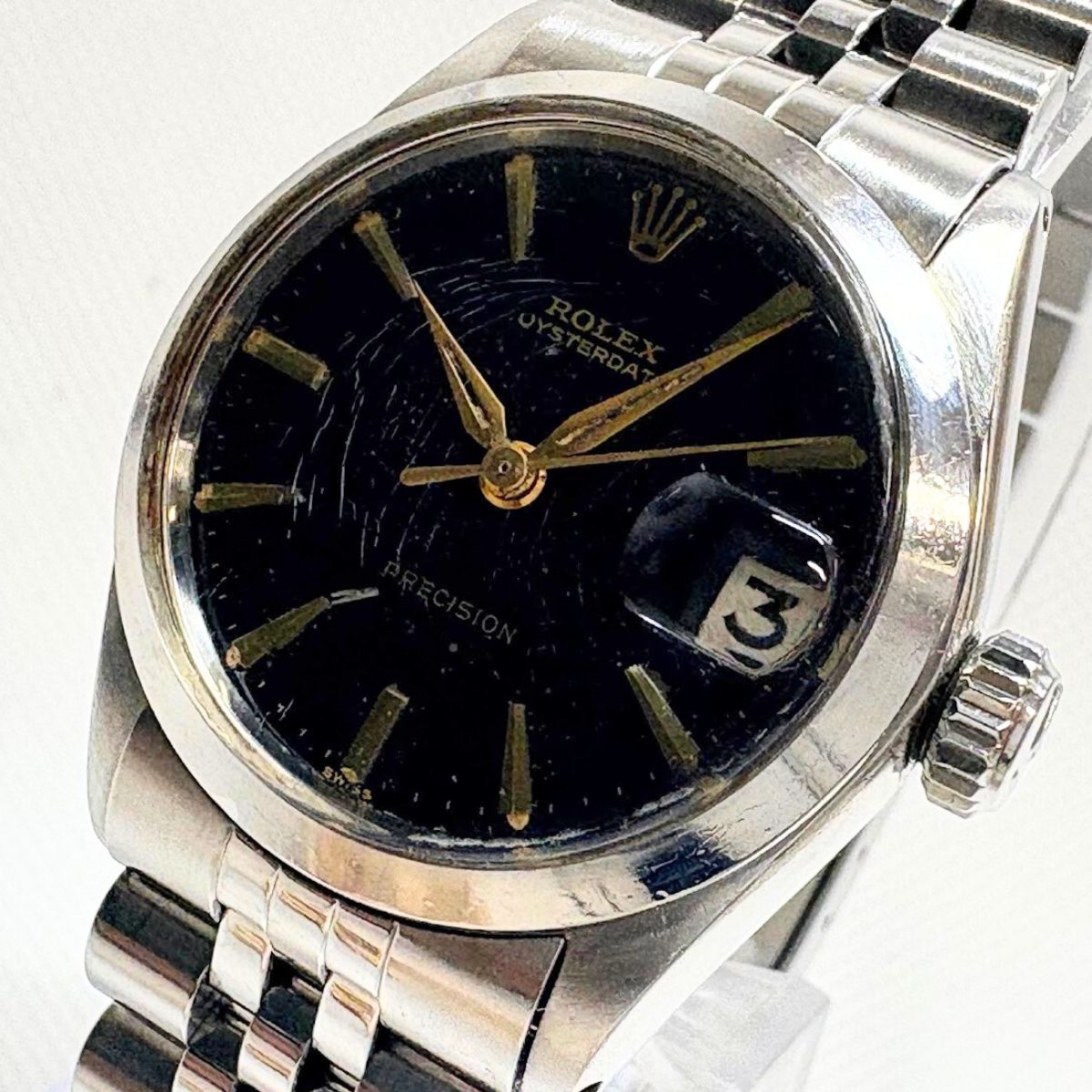 楽天市場】未使用 ロレックス 鏡 ノベルティ ミラー 二つ折り 型押し