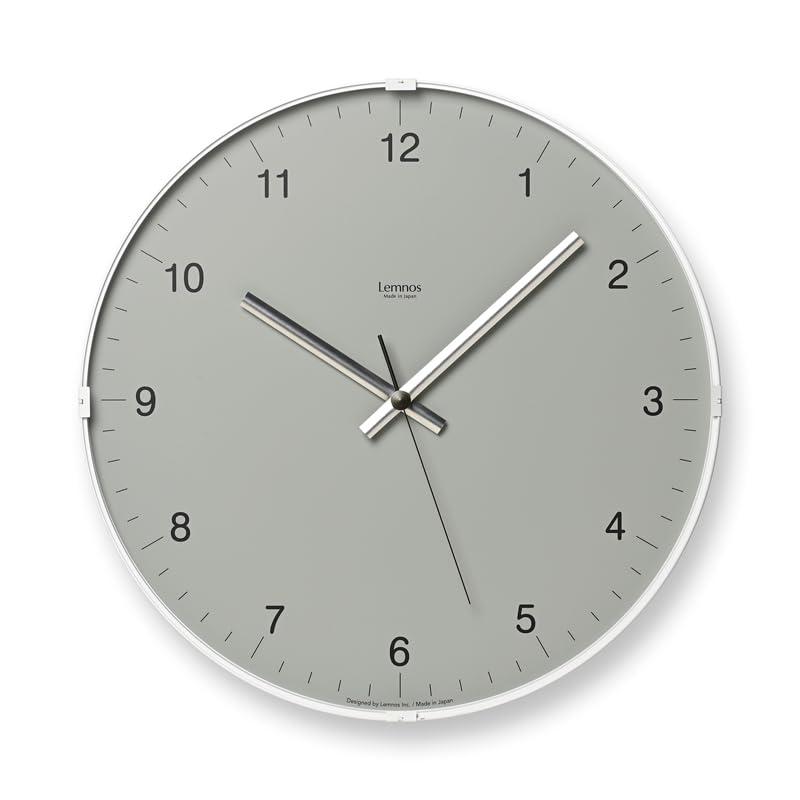 レムノス 掛時計 アナログ バイオーム 時辰儀 ABS脂 学生寄宿舎硝子 Biome clock LC24-16 Lemnos