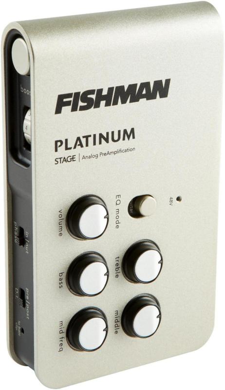 FISHMAN Outboard Preamps Platinum Stage プリアンプ PLT301 プラチナム ステージ｜バンブ