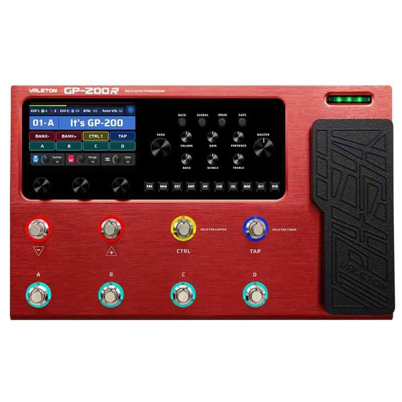 Valeton GP-200R マルチエフェクター レッドバージョン｜バンブ