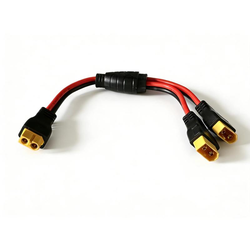 WBGADAM XT60雄-刃針 XT60取りひろげるソーラー申し受ける有線テレビ 12awg xt60取りひろげる有線テレビ 、携帯型発生所、ソーラー発生機用 携帯型ワット数用 ソーラーコネクタ