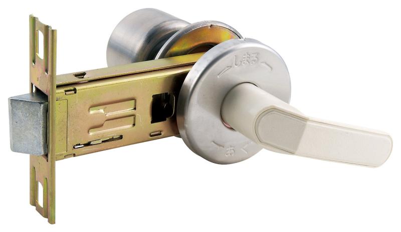 ALPHA 軽銀窓枠用風変わり取替錠 室内用便器小部屋用 10540