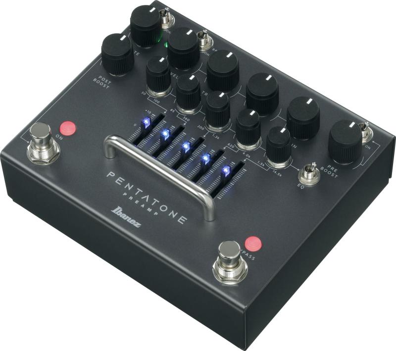 Ibanez アイバニーズ 5バンド･パラメトリックEQ/ノイズゲート搭載 "PENTATONE PREAMP" PTPRE｜バンブ