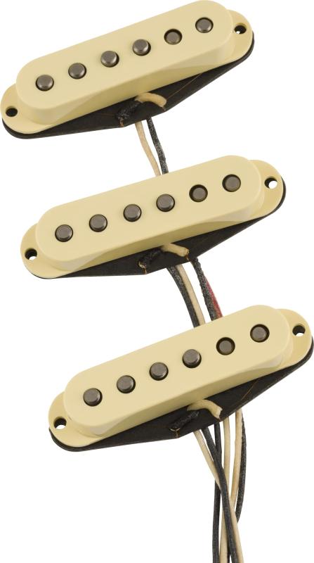 Fender フェンダー USA製エレキギター用ピックアップ Pure Vintage '61 Stratocaster Pickup Set カバー付き|バンブ