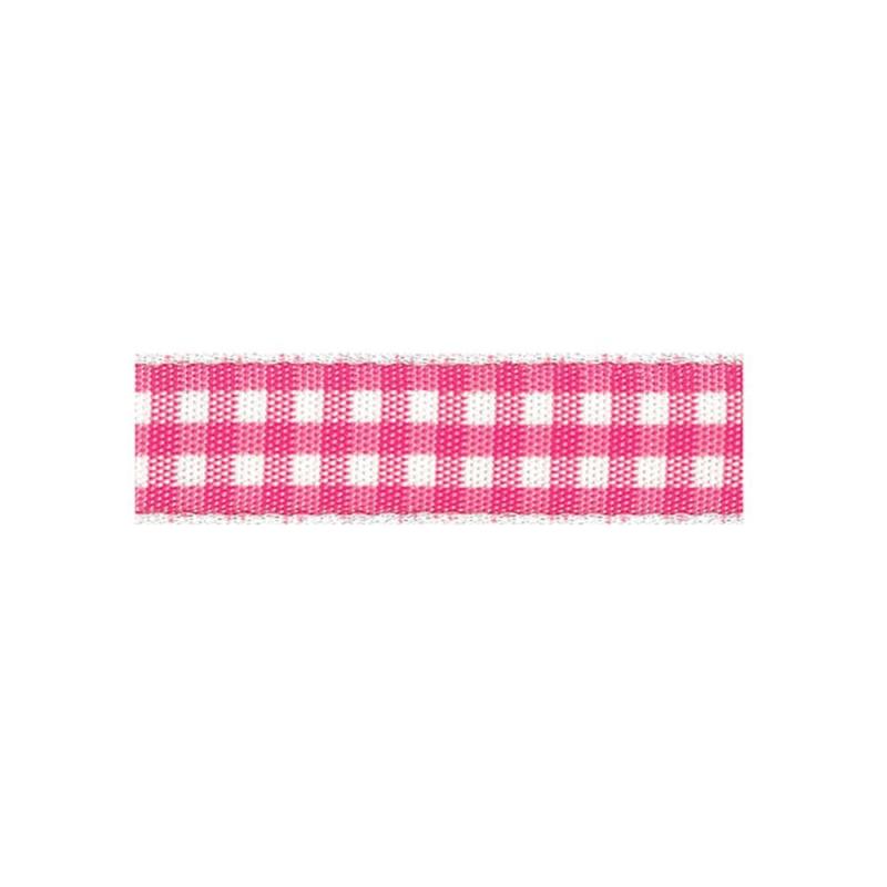 RibbonBon チェックタフタリボン #102 36粍幅 巻(30m) 5大きさ79色取りひろげる