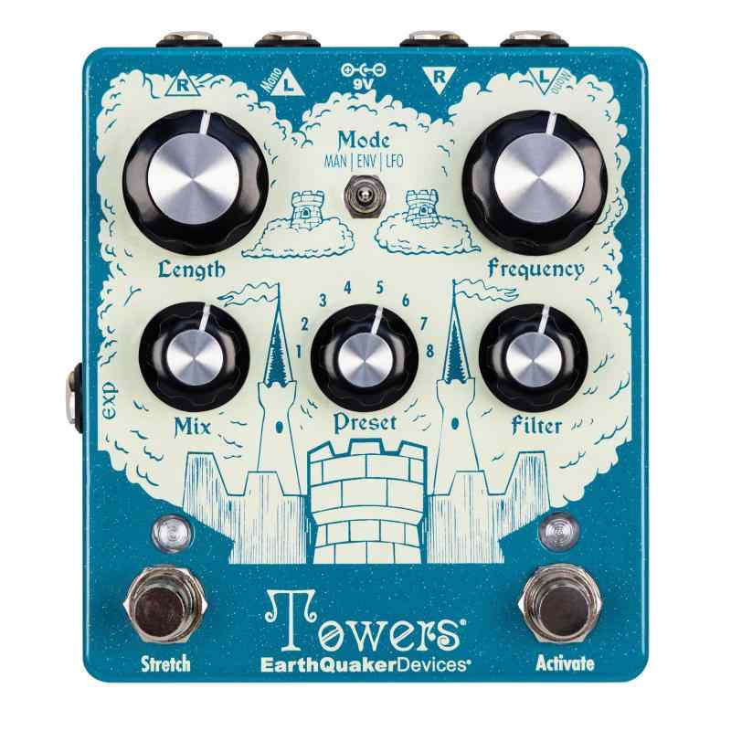 EarthQuaker Devices/Towers タワーズ ステレイフィルターリバーブ タワーズ｜バンブ