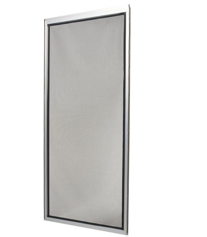 セイキ販売 張替え 網戸 虫除け 60-120 シルバー 本体: 高さ180.0cm|バンブ