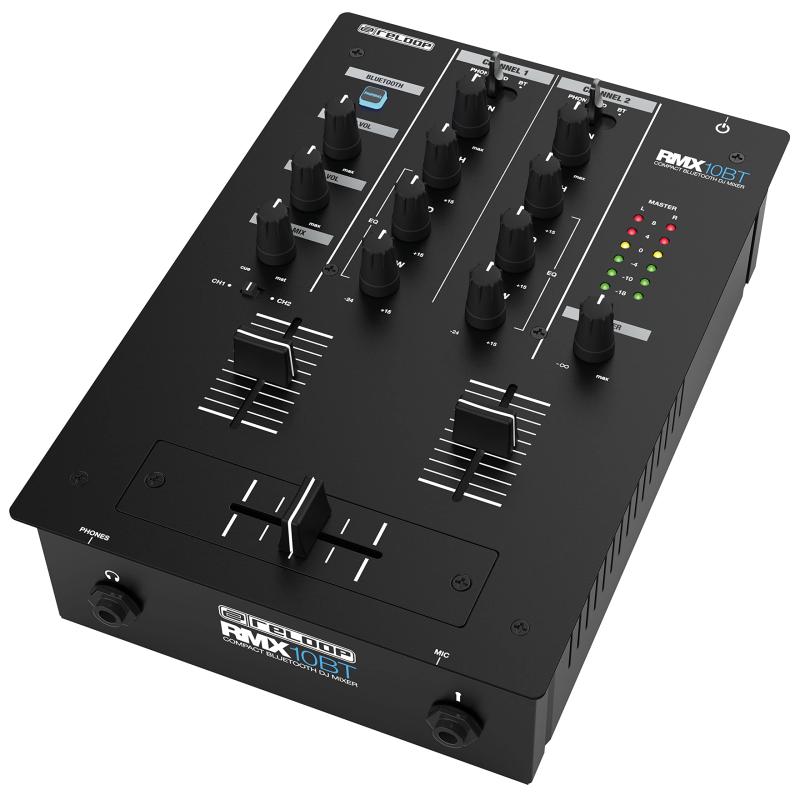BLUETOOTH対応2chコンパクトDJミキサー RELOOP RMX10BT|バンブ
