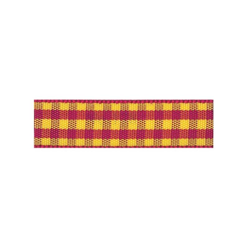 RibbonBon チェックタフタリボン #178 36粍幅 巻(30m) 5大きさ79色取りひろげる