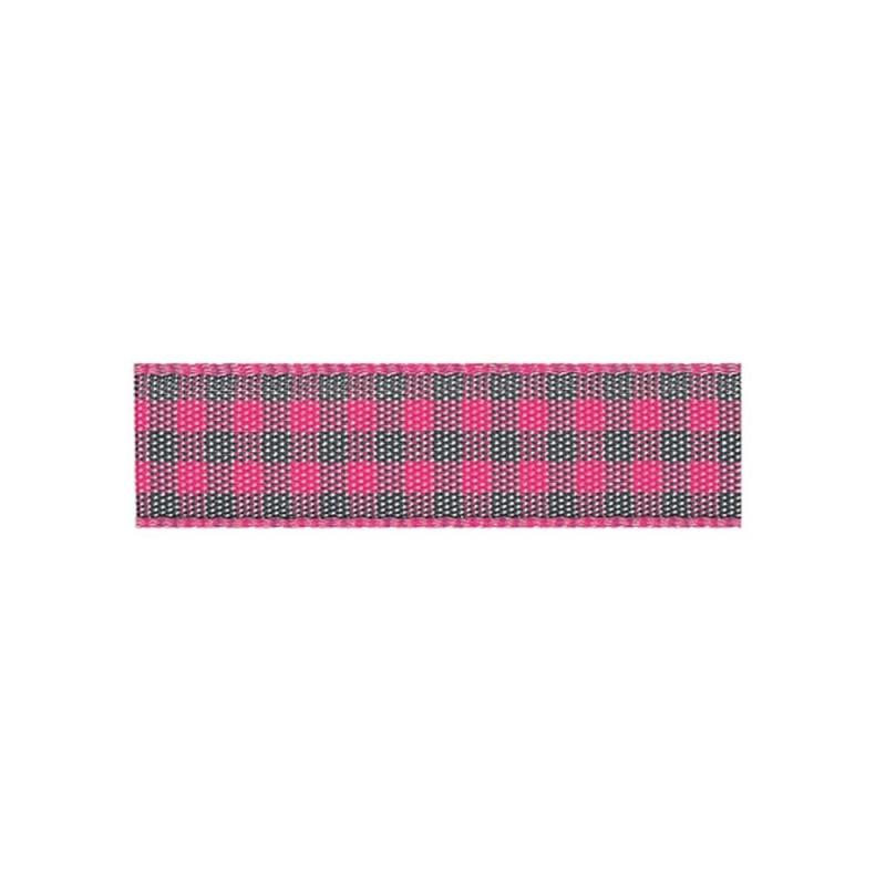 RibbonBon チェックタフタリボン #117 36粍幅 巻(30m) 5大きさ79色取りひろげる