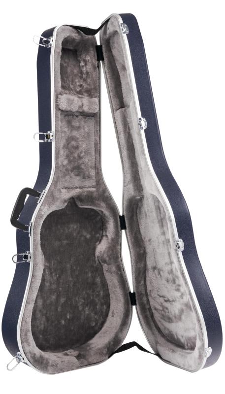 Martin Molded Hardshell Case &ndash; 000 14-Fret 12D0004 マーティン モールド・ハードシェルケース &ndash; 000 14フレット | ネイビーブルー外装 &amp; シルバープラッシュ内装 | ロック付き金具による｜バンブ