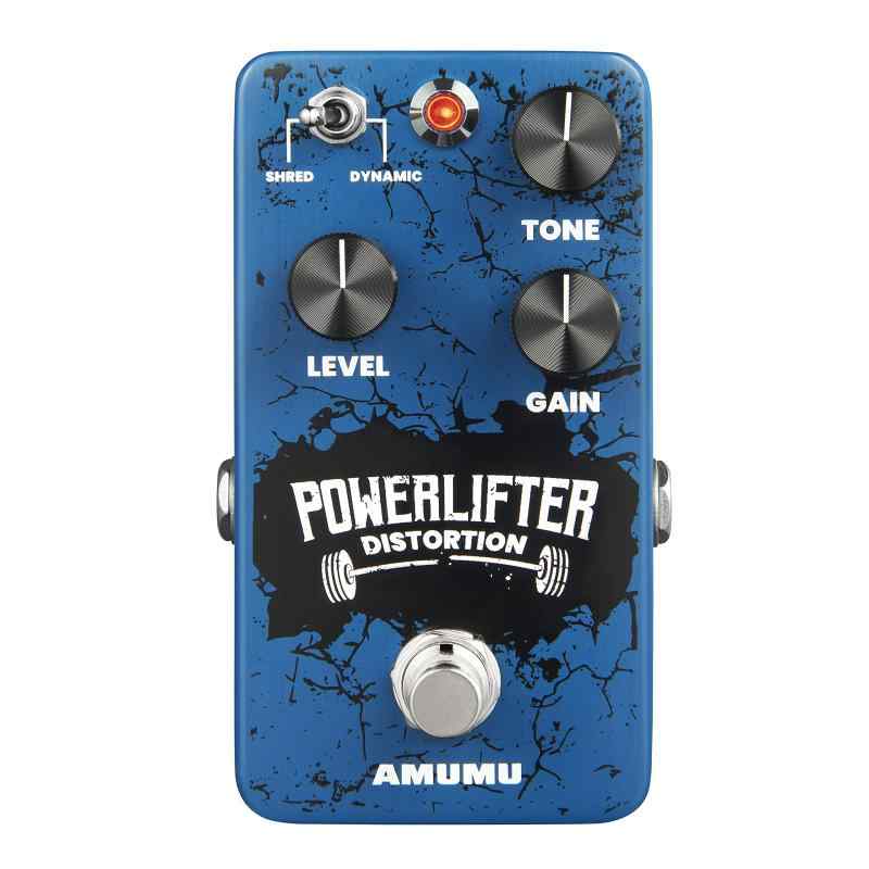 AMUMU POWER LIFTER™ Distortion Guitar Effects Pedal Handmade|バンブ