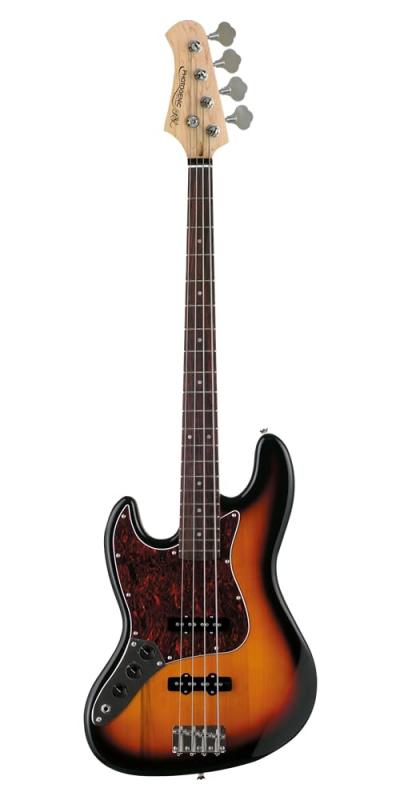 PhotoGenic フォトジェニック エレキベース ジャズベースタイプ JB-270LH/SB サンバースト 左利きモデル｜バンブ