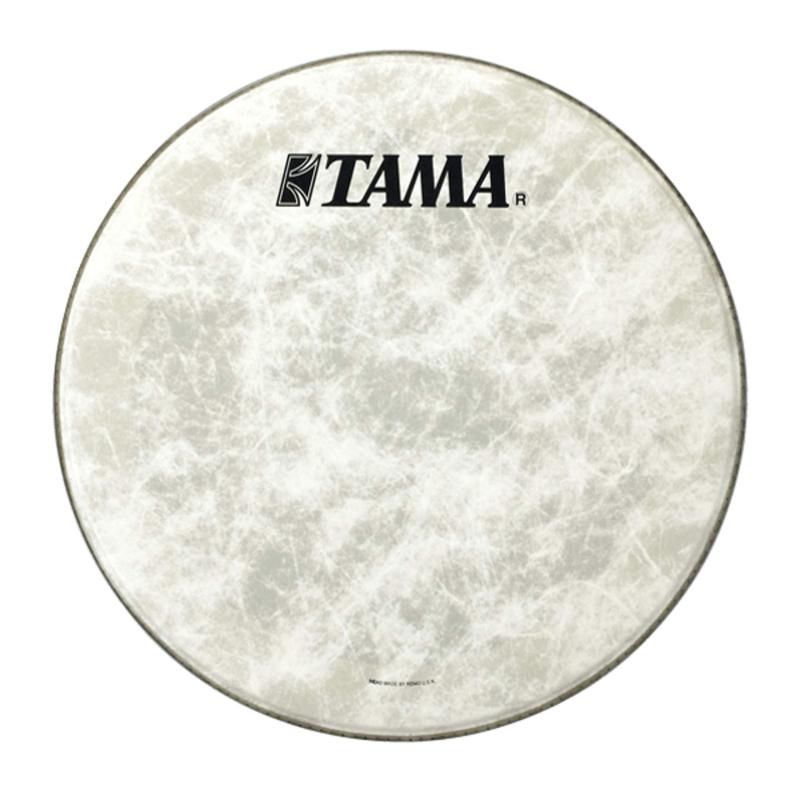 TAMA RF22BMST バスドラム用フロントヘッド/REMOファイバースキン・パワーストローク3(22インチ)(TAMAロゴ黒) タマ｜バンブ