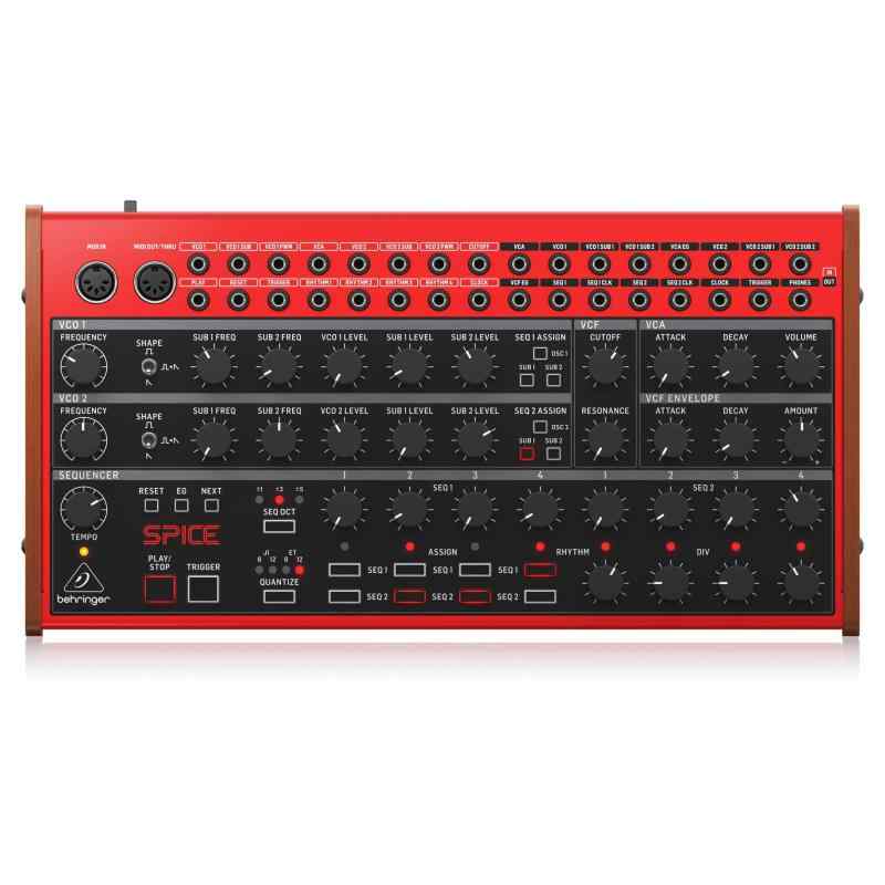 Behringer ベリンガー SPICE アナログシンセサイザー デュアル4ステップシーケンサー