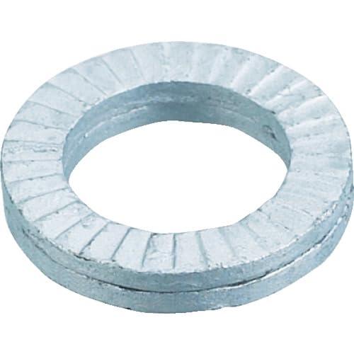 TRUSCO(トラスコ) ノルトロックワッシャー スチール サイズNL8(M8) 10個入 B795-0008 x 10パック【ケース販売】｜バンブ