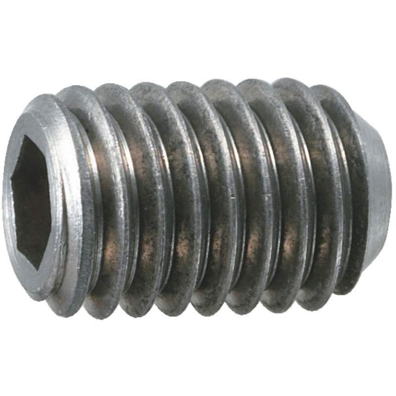 TRUSCO(トラスコ) 六角穴付止めネジ チタン 径6×長さ8mm 4本入 TB98-0608 x 10 パック【ケース販売】|バンブ