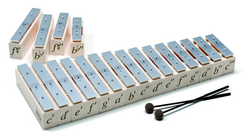SONOR ソナー オルフ教育楽器 メタロフォン・チャイム・バー・セット｜バンブ