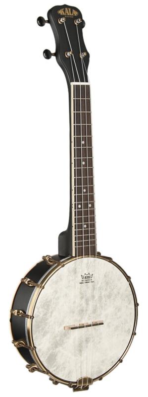 KALA ウクレレ BANJO シリーズ ソプラノ KA-BNJ-BK｜バンブ