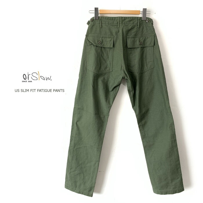 \u003cbr /\u003eorslow（オアスロウ）MEN\u0027S US SLIM FIT FATIGUE PANTS
