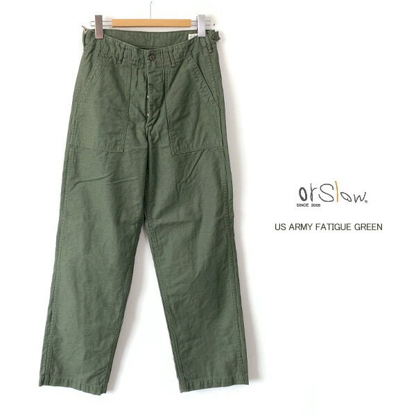 \u003cbr /\u003eorslow（オアスロウ）MEN\u0027S US ARMY FATIGUE GREEN