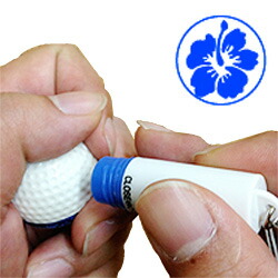 楽天市場 自分のボールが一目瞭然 ゴルフボール イラスト スタンプ 南国の花 マーキングボールスタンプゴム印 スタンプ ハンコ 判子 はんこ 印鑑 ゴルフ用品 ゴルフボール スタンプ はんこ 名入れ こだわりスタンプショップbamboo