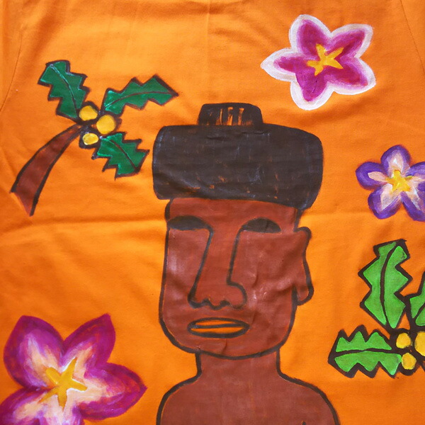 bamiya | 日本乐天市场: 把名放进去人面石像T恤