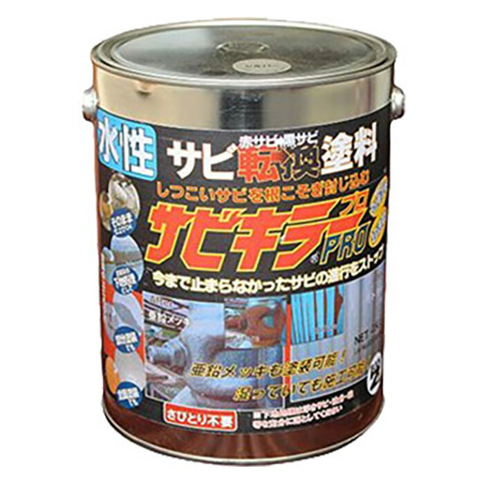 楽天市場】【メーカー直販】 BAN-ZI バンジ 水性錆転換塗料 サビキラーPRO／ガンブラック 50g : BAN-ZI